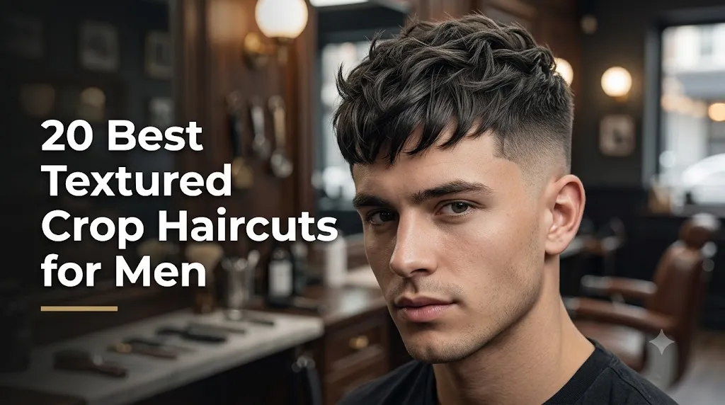 20 Best Textured Crop Haircuts for Men