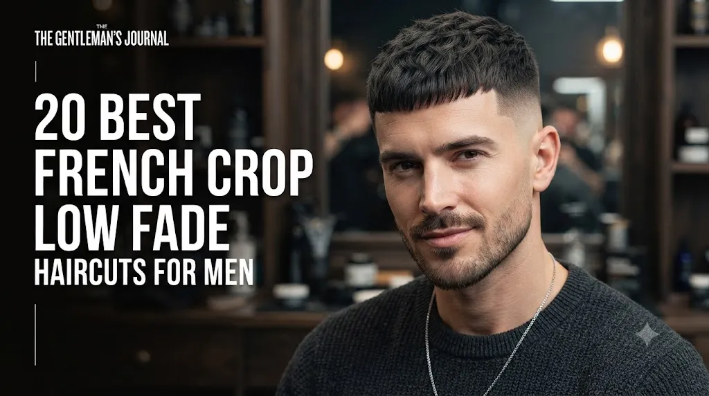20 Best French Crop Low Fade Haircuts for Men