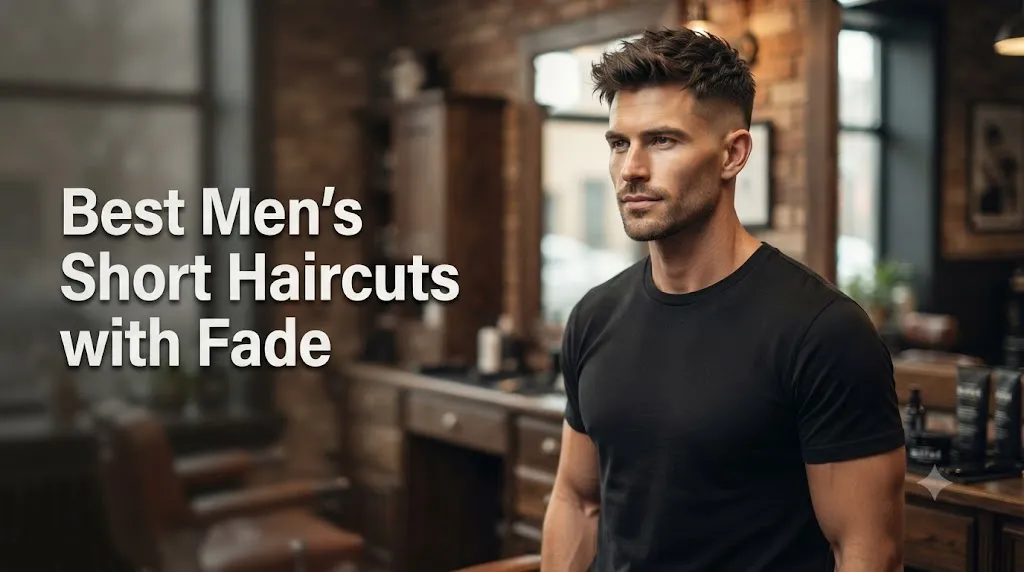 10 Best Men's Short Haircuts with Fade That Actually Look Good