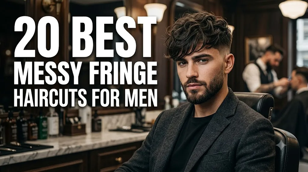 20 Best Messy Fringe Haircuts for Men