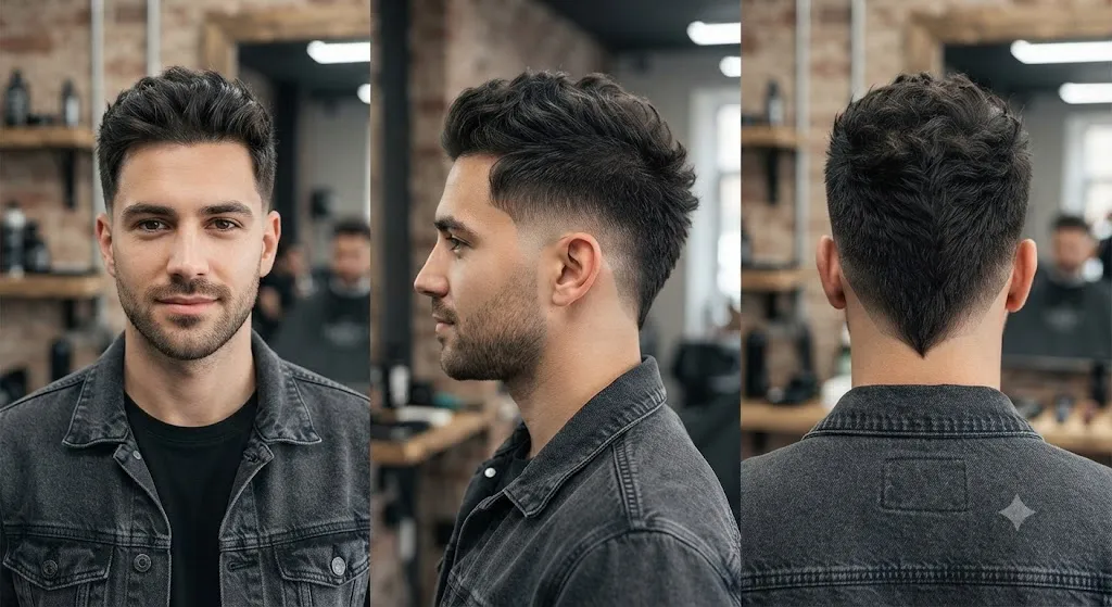Low Burst Fade Mohawk