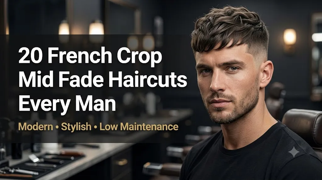 20 French Crop Mid Fade Haircuts Every Man